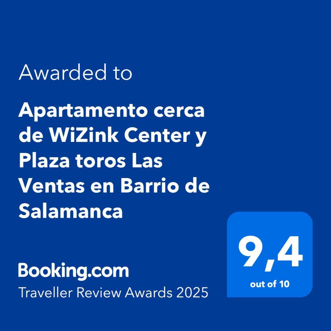 Apartamento Cerca Wizink Center Movistar Arena Y Plaza Toros Las Ventas En Barrio De Salamanca مدريد المظهر الخارجي الصورة